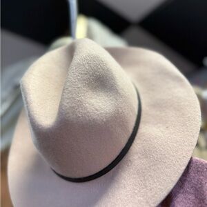 Elegant Cream Fedora Hat